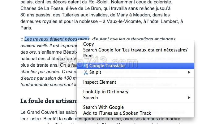 Google translate