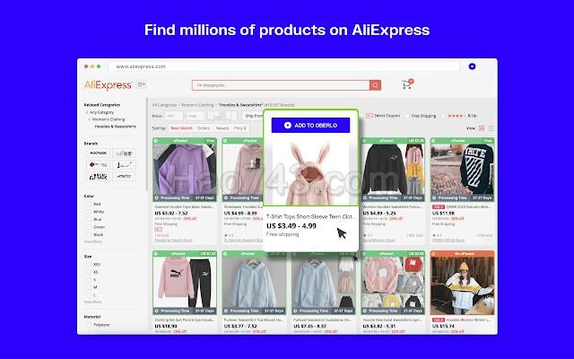 Oberlo 将Aliexpress产品导入到Shopify店铺