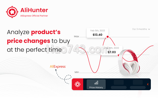 Ali Hunter：AliExpress产品竞品价格跟踪 卖家评级