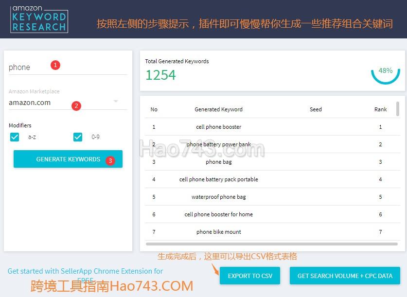 amz keywords