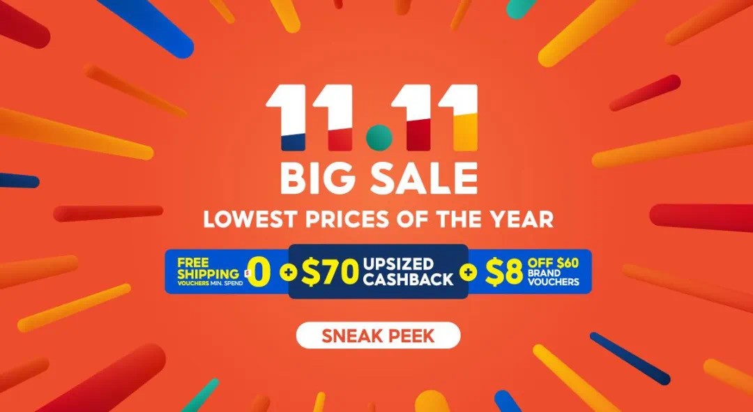 Shopee宣布东南亚11.11大促正式拉开帷幕