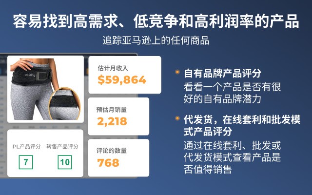 Amazon Product Finder 分析亚马逊产品 查找利基产品
