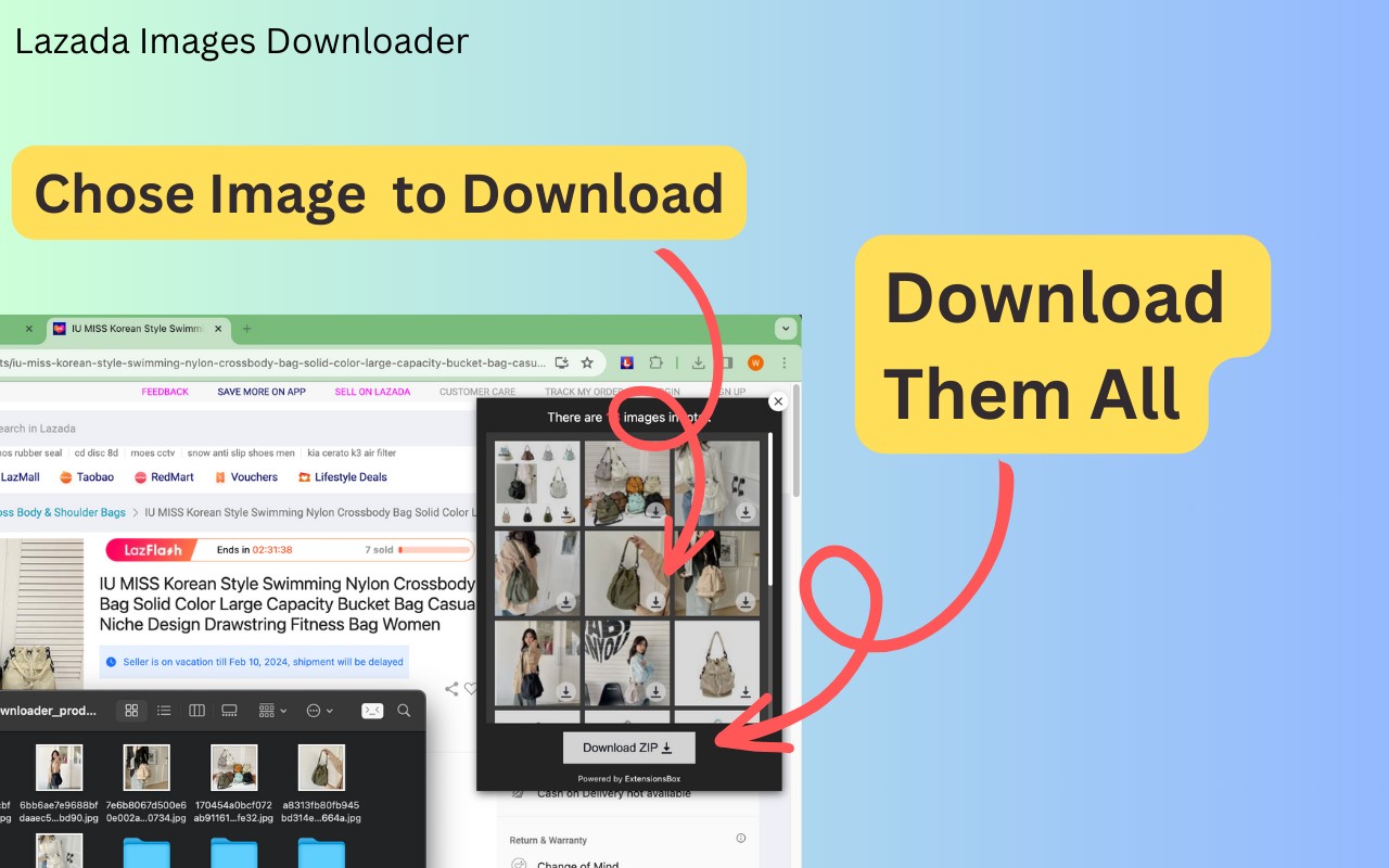 Lazada Images Downloader