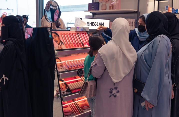 Shein旗下美妆品牌sheglam席卷中东市场