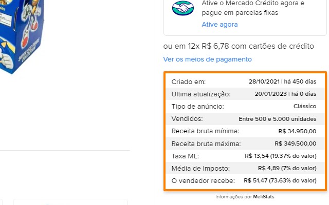 Meli Stats